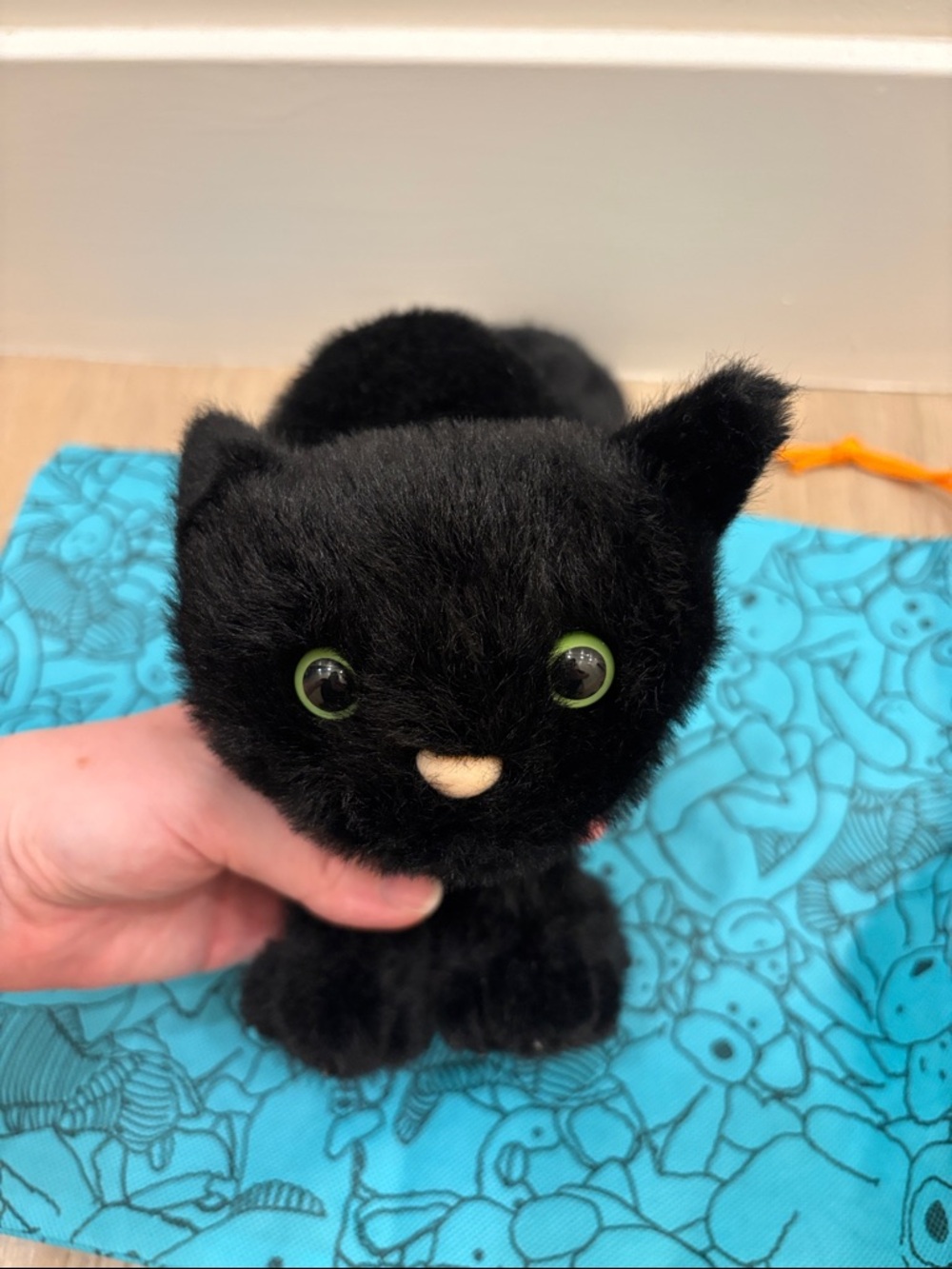 Jellycat My Name is Spookypaws Black Cat